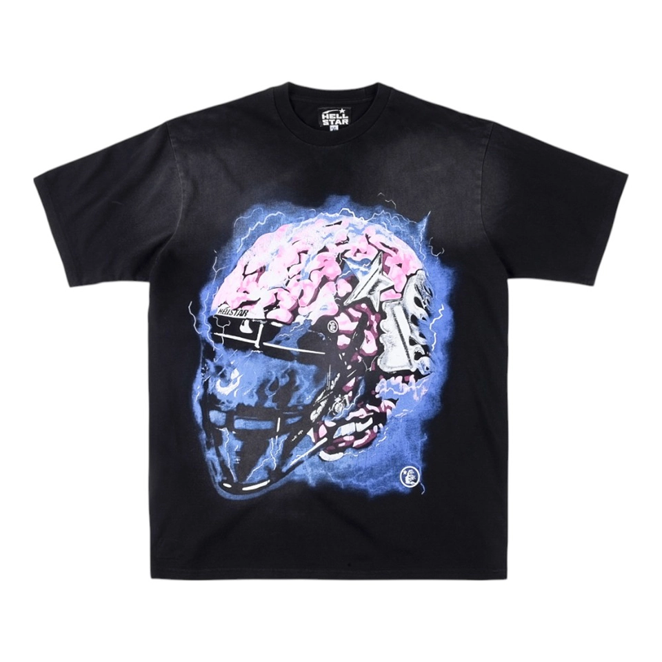 Hellstar Brain Helmet Graphic T-shirt