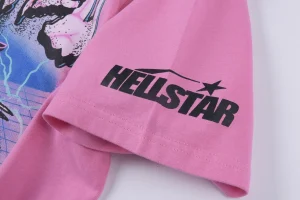 Hellstar Brainwashed World Tour T-shirt - Pink10