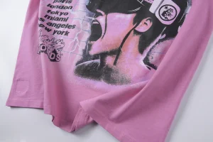 Hellstar Brainwashed World Tour T-shirt - Pink8