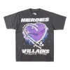 Hellstar Metro Boomin “Purple Heart On Fire” T-shirt