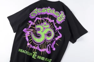 Hellstar Nirvana Skeleton Meditation Graphic T-shirt2
