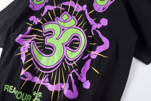 Hellstar Nirvana Skeleton Meditation Graphic T-shirt4