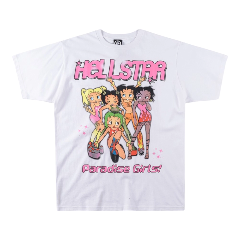 Hellstar Paradise Girls T-shirt White