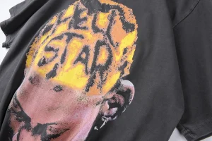 Hellstar “Rodman” Puff Print Portrait T-shirt5