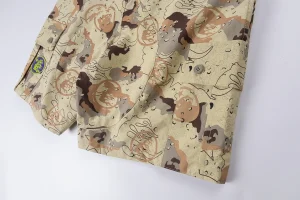 Hellstar Studios All-Over Embroidery Print Shorts1