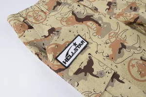 Hellstar Studios All-Over Embroidery Print Shorts10
