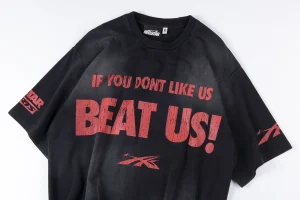 Hellstar Studios “BEAT US!” Graphic Washed T-shirt1