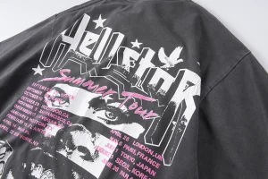 Hellstar Studios Beautiful People Summer Tour Cracked Print T-shirt8