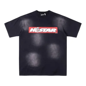 Hellstar Studios Box Logo Washed Cotton T-shirt