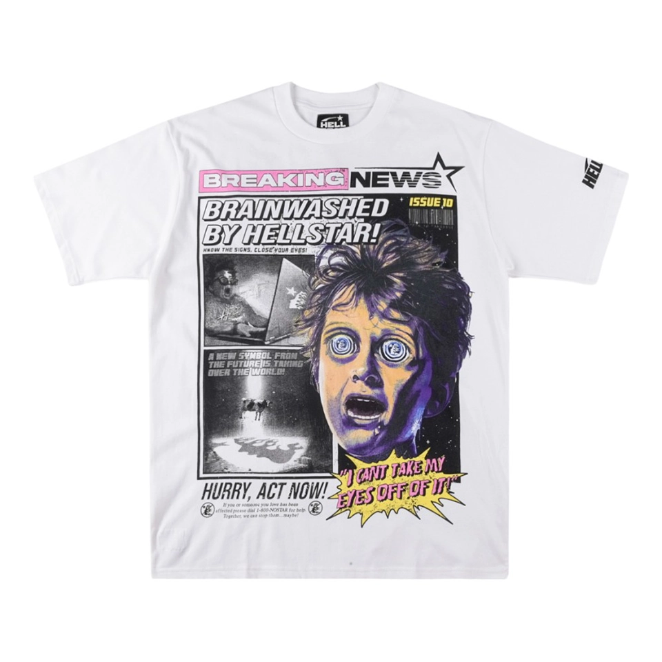 Hellstar Studios Breaking News T-shirt