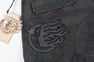 Hellstar Studios Capsule 11 Camo Embroidered Cargo Shorts11