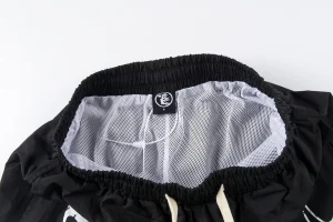 Hellstar Studios Colorblock Graffiti Print Shorts1