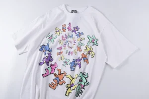 Hellstar Studios Dancing Spiral Bear Graphic T-shirt10