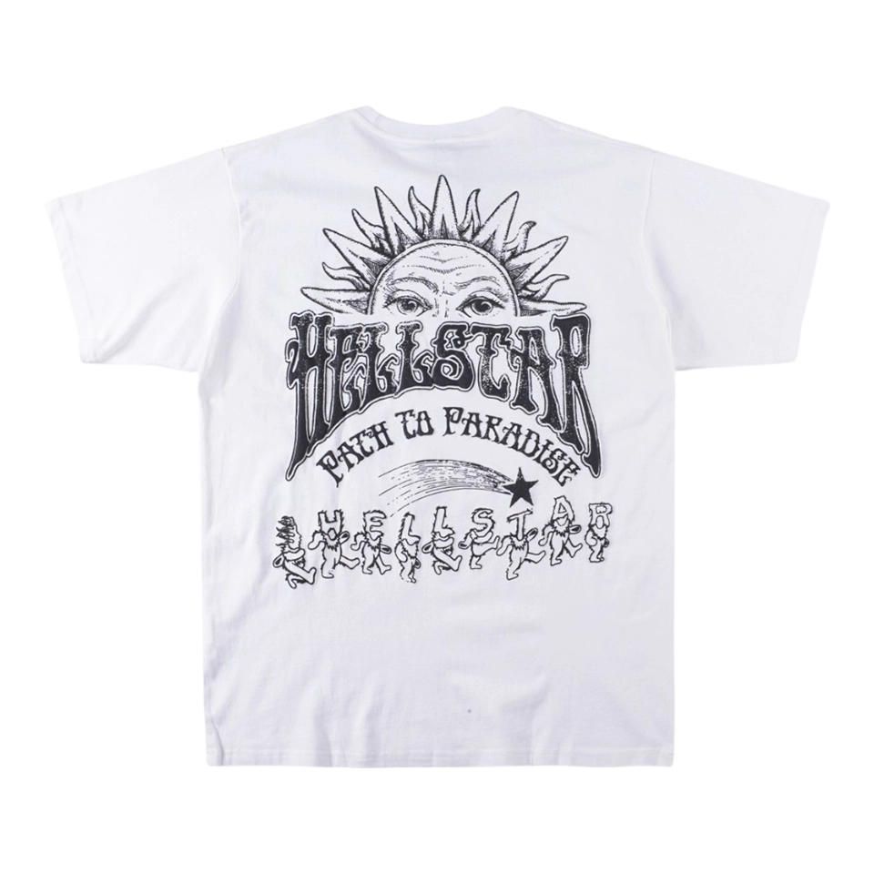 Hellstar Studios Dancing Spiral Bear Graphic T-shirt