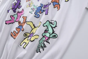 Hellstar Studios Dancing Spiral Bear Graphic T-shirt6