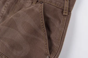 Hellstar Studios Denim Flame Pattern Washed Shorts6