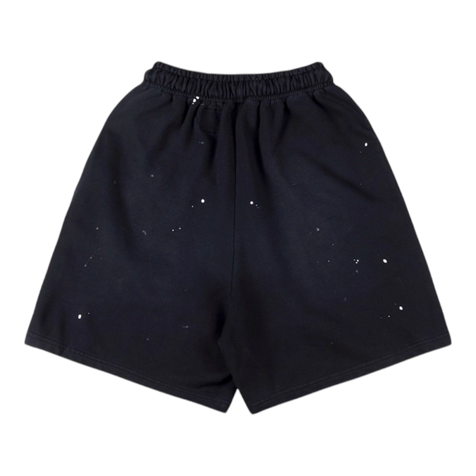 Hellstar Studios Ghost Flame Graphic Washed Shorts