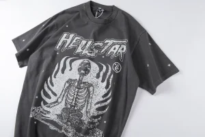 Hellstar Studios Inner Peace Skeleton Graphic T-shirt11