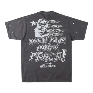 Hellstar Studios Inner Peace Skeleton Graphic T-shirt