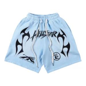 Hellstar Studios Light Blue Path to Paradise Shorts