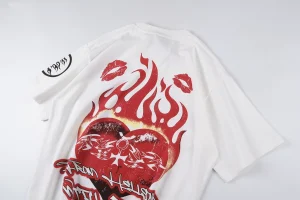 Hellstar Studios Lovers Only Flame Heart T-shirt6