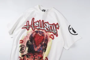 Hellstar Studios Lovers Only Flame Heart T-shirt8