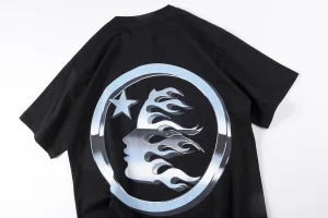 Hellstar Studios Metal Stainless Steel Logo T-shirt1