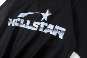 Hellstar Studios Metal Stainless Steel Logo T-shirt8