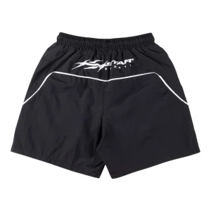 Hellstar Studios Path to Paradise Flame Logo Shorts Black