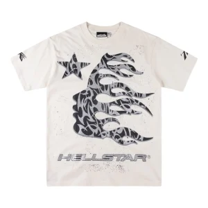 Hellstar Studios Path to Paradise Glitter Print T-shirt