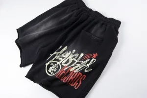 Hellstar Studios Scream Face Graphic Shorts10