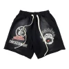 Hellstar Studios Scream Face Graphic Shorts