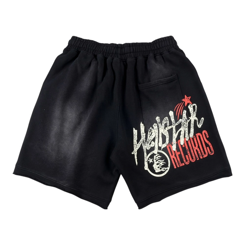 Hellstar Studios Scream Face Graphic Shorts