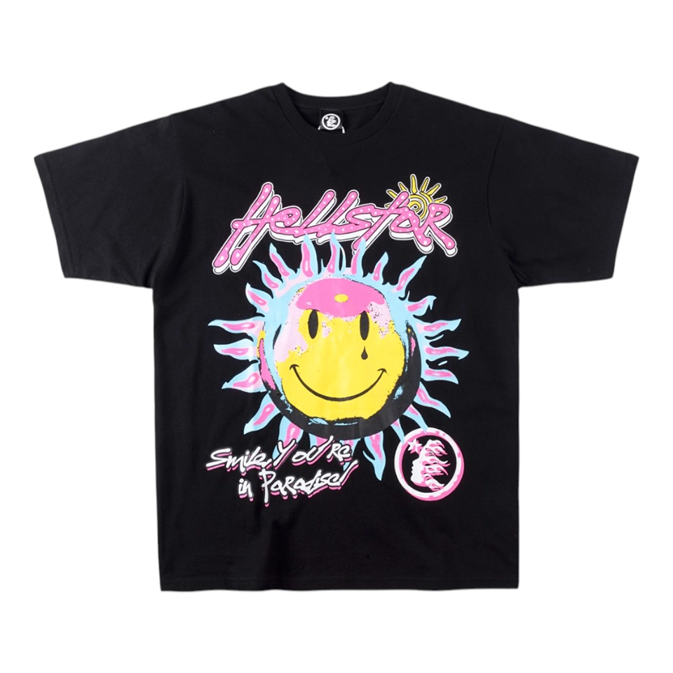 Hellstar Studios Smiley Sun Graphic T-shirt