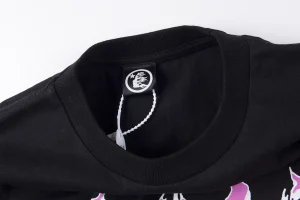 Hellstar Studios “Sounds Like Heaven” Pink Letter Graphic T-shirt3