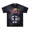 Hellstar Studios Superhero Muscle Graphic Washed T-shirt