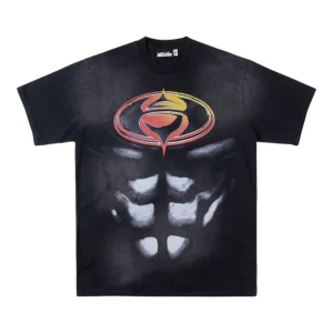 Hellstar Studios Superhero Muscle Graphic Washed T-shirt