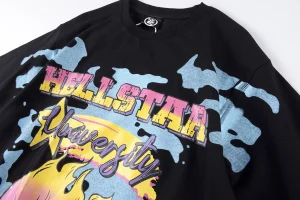 Hellstar University Graffiti Flame Print T-shirt11