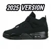 Jordan 4 Retro 'Black Cat' 2025 Reps FV5029-010