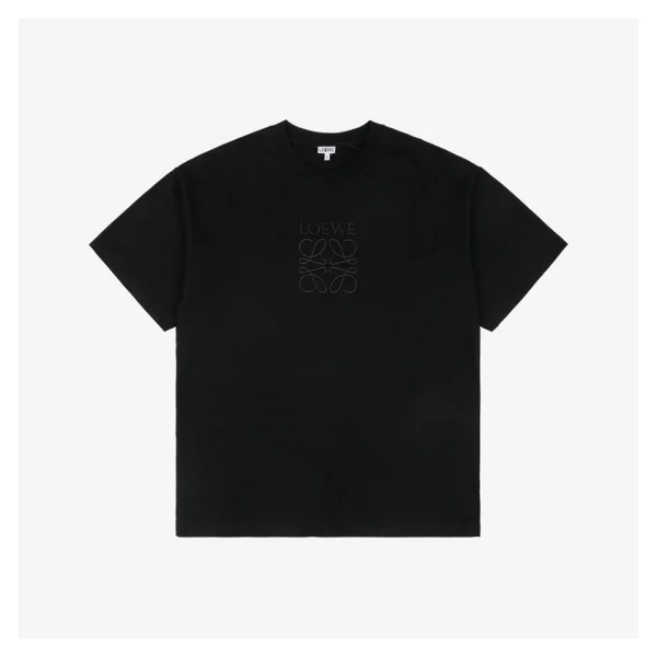 L Chest Floral Logo Embroidery T-shirt