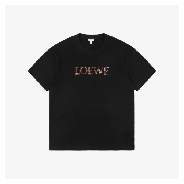 L Gradient Embroidered Logo T-shirt
