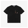 L ON Co-Brand Letter Logo Silicone T-shirt (Black/White)