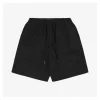 L Rear Pocket Eyelet Anagram Embroidery Shorts