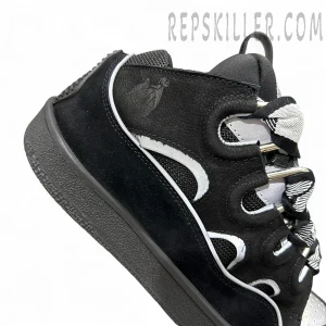 Lanvin Curb Sneakers ‘Black White Floral Laces’7.jpg