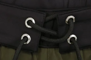 Mxxcler Patch Logo Contrast Waistband Shorts13.jpeg