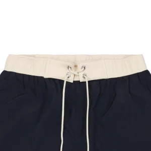 Mxxcler Patch Logo Contrast Waistband Shorts Black