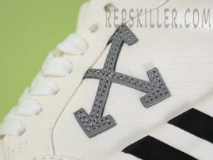 OFF-WHITE Vulc Low Canvas White Grey9
