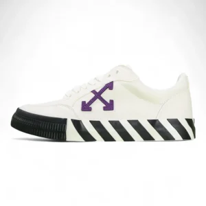 OFF-WHITE Vulc Low Canvas White Purple