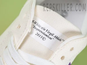 OFF-WHITE Vulc Low Canvas White Purple9