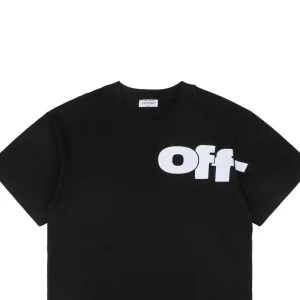 Off-White Bold Typography Logo T-shirt Black